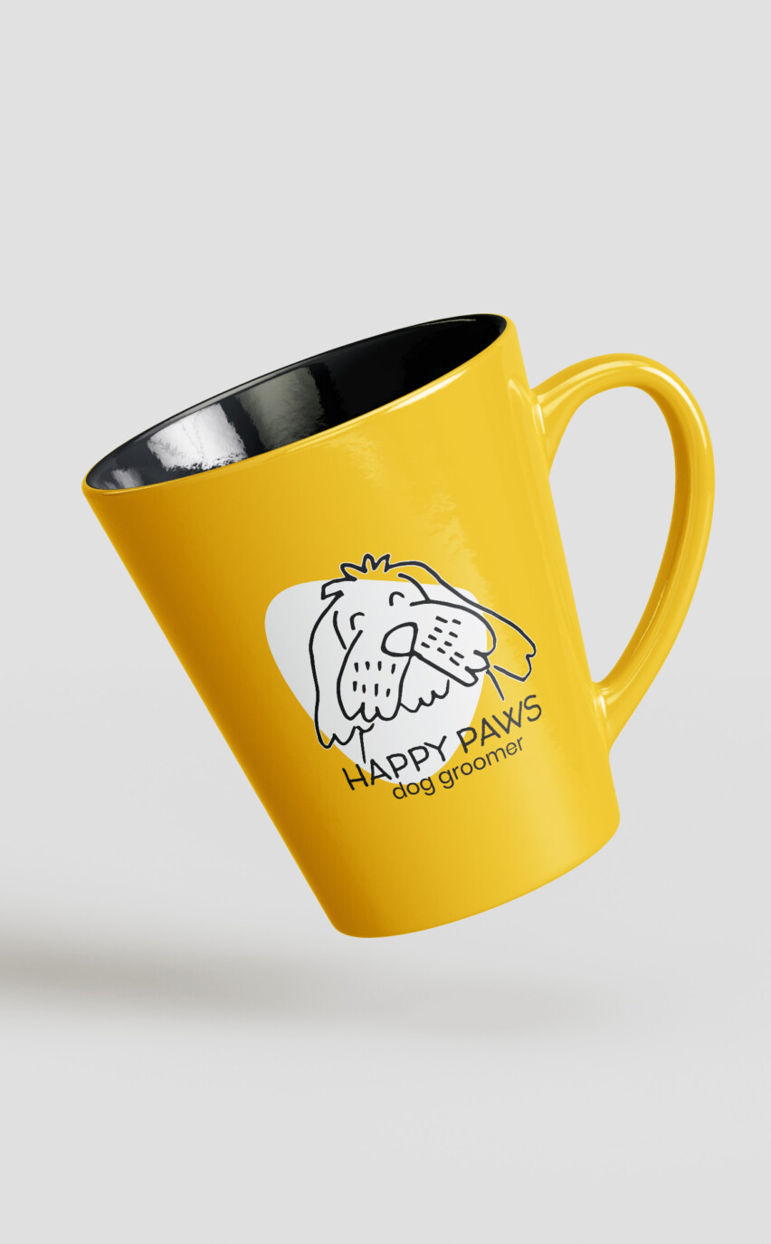 Happy Paws Dog Groomer Branding