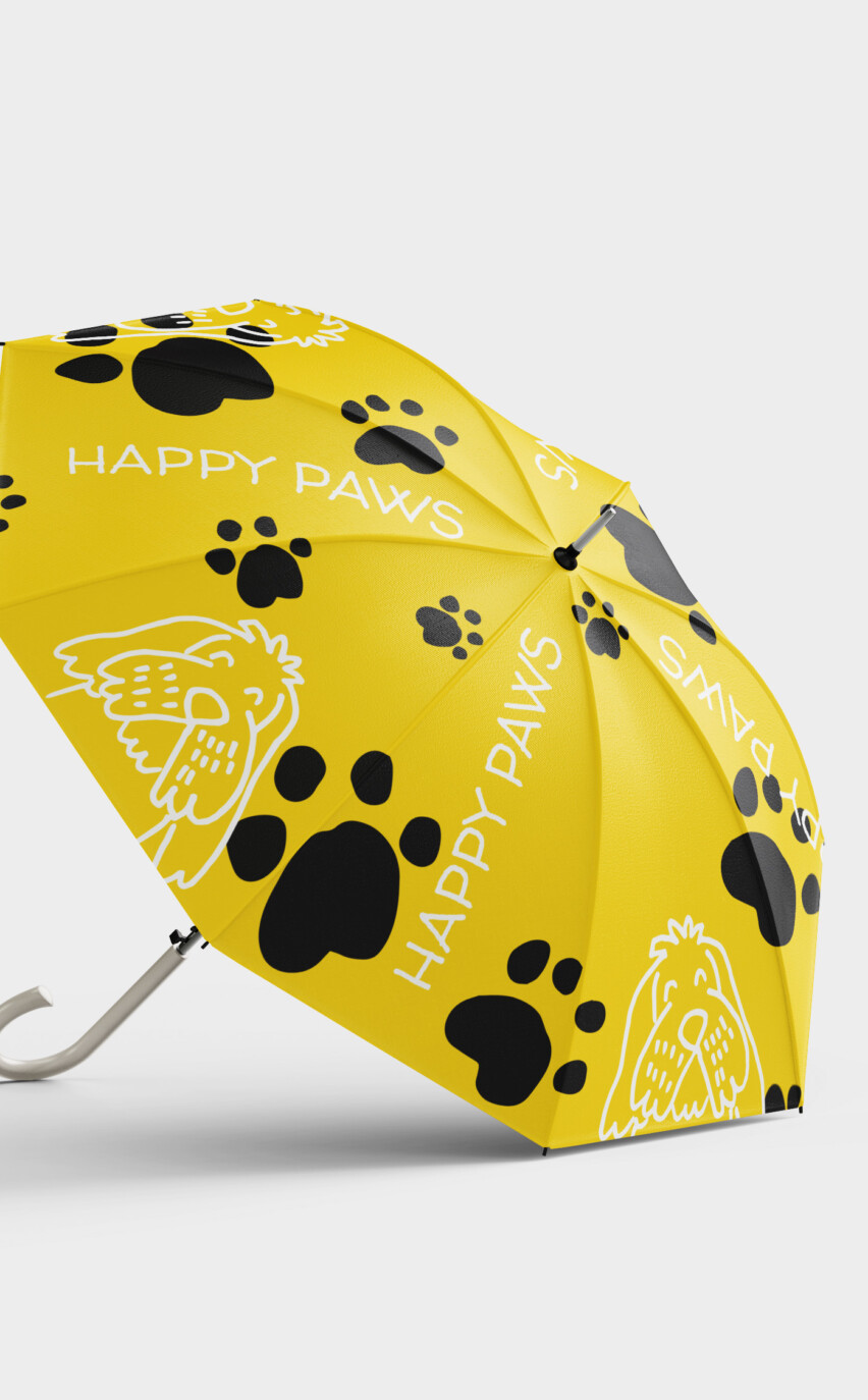 Happy Paws Dog Groomer Branding
