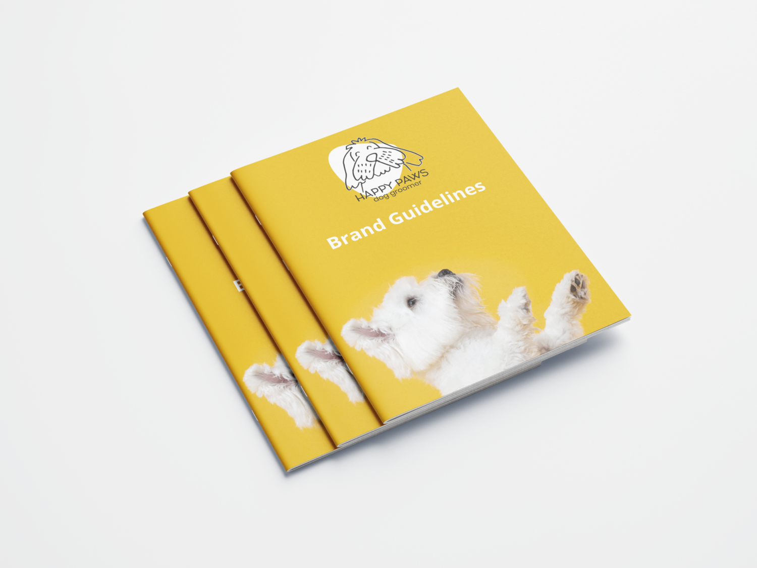 Happy Paws branding