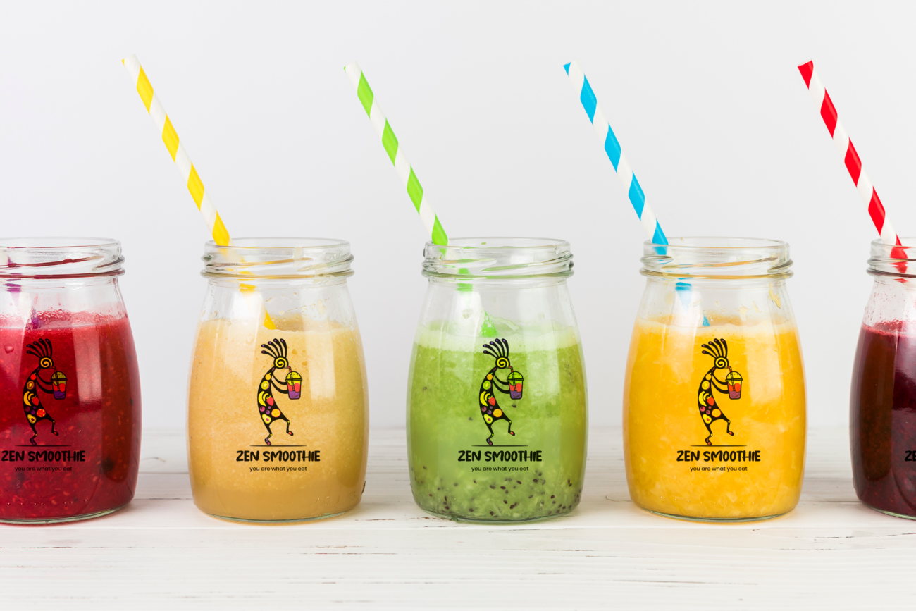 ZEN Smoothie Logo Design - DDigital Solutions